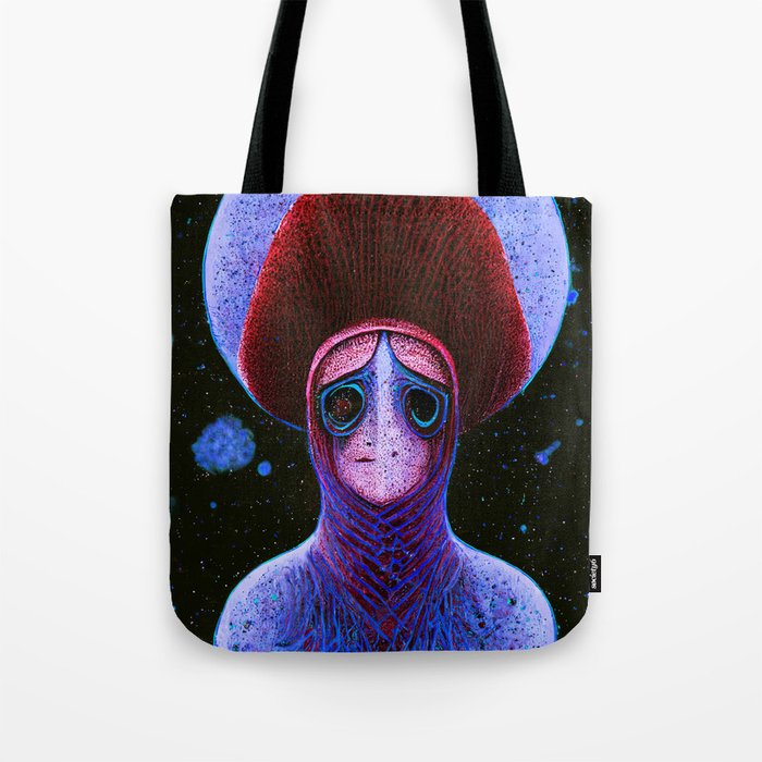 ELX-002 Micrograph of a Humanoid Entity Tote Bag