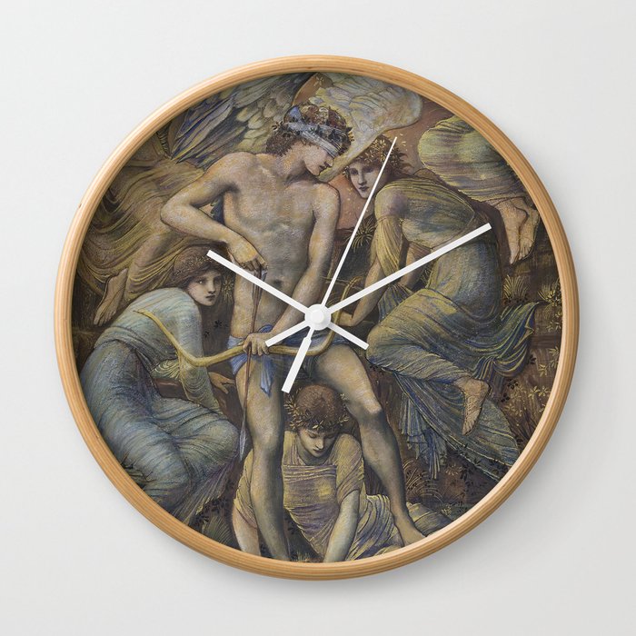 Cupid’s Hunting Fields (1885) Wall Clock