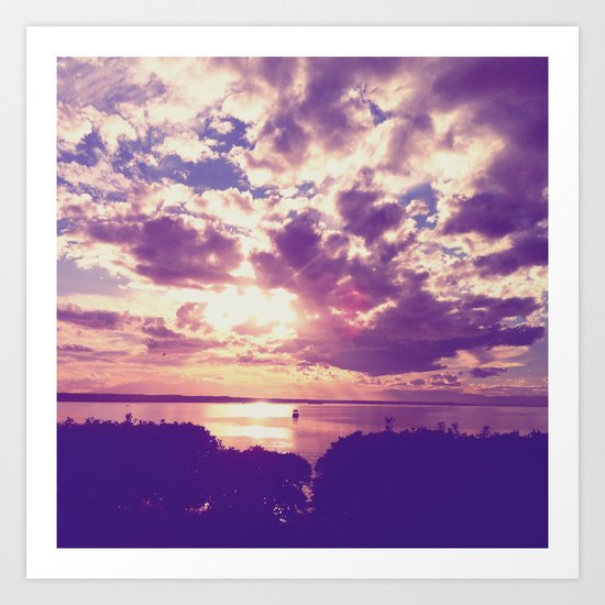Sunset Art Print