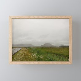 Beauty on the Side of the Road in Ireland Framed Mini Art Print
