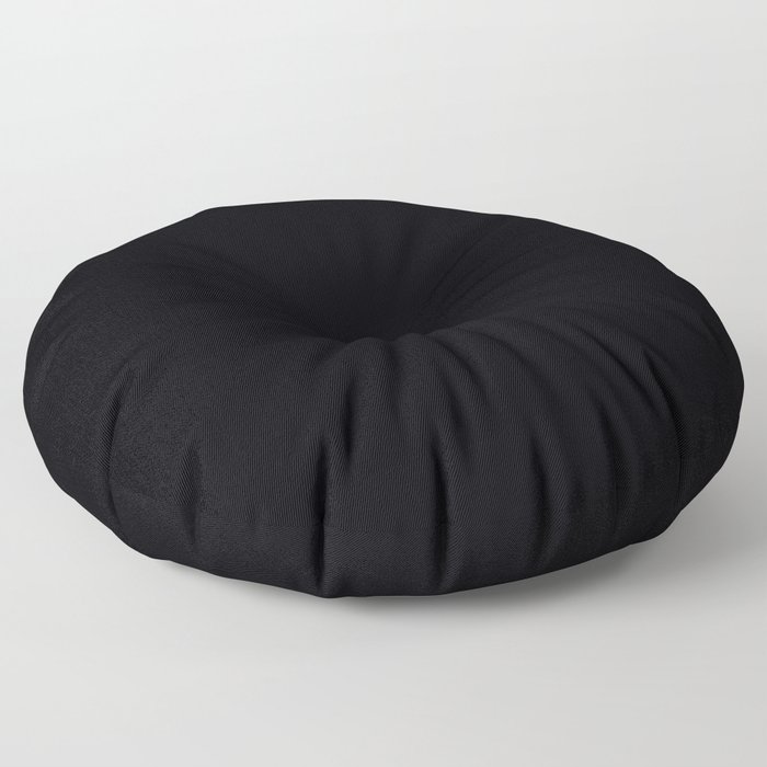 Iridium Black Floor Pillow