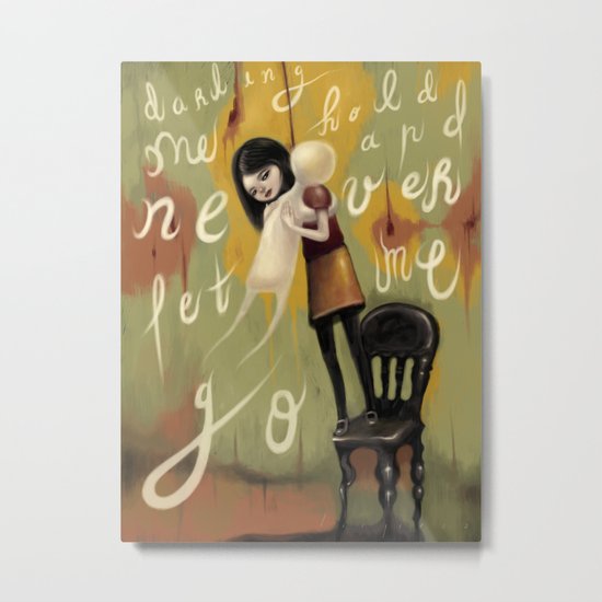 Never Let Me Go Metal Print