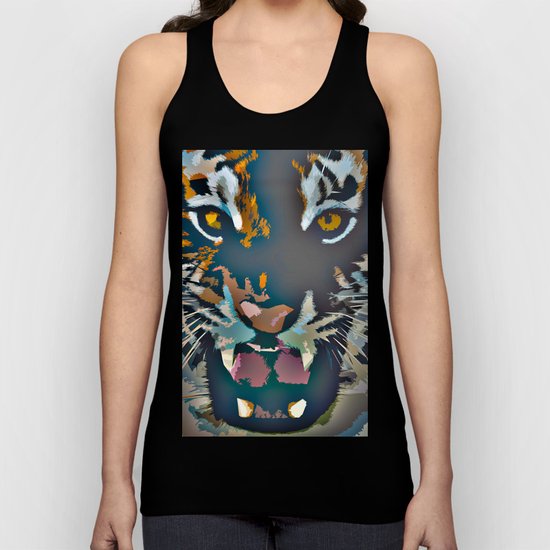 Tiger Unisex Tank Top