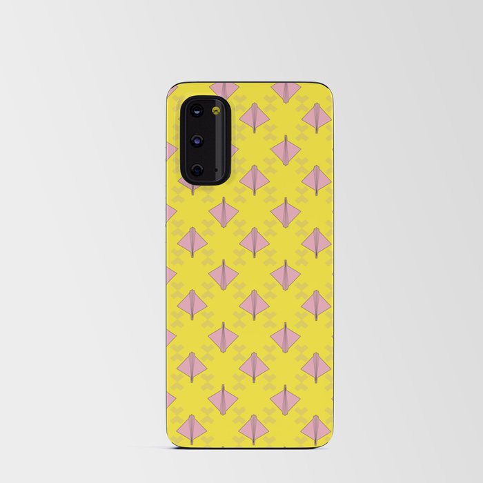 yellow_shape_8000x12000 Android Card Case
