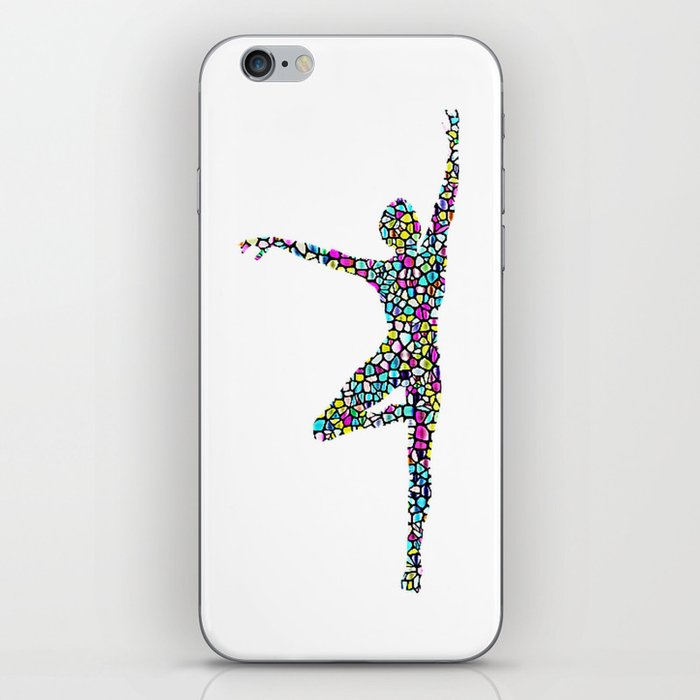 Stained Glass Ballet iPhone Skin