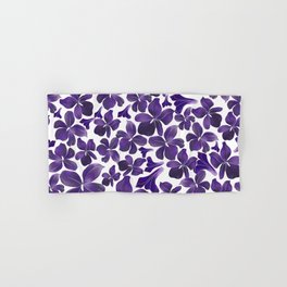 Sweet violets Hand & Bath Towel