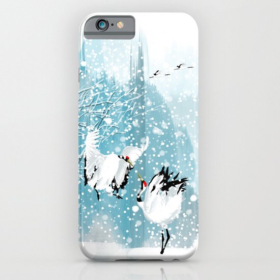Dancing in the snow iPhone & iPod Case