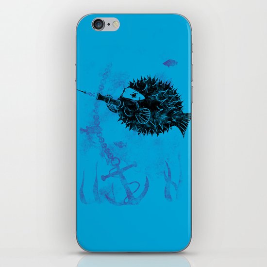Blowgun Fish iPhone & iPod Skin