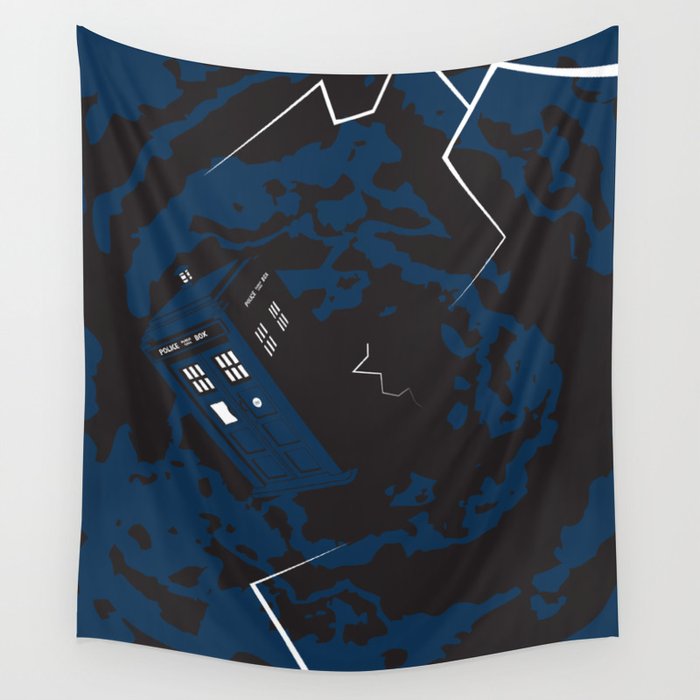 Tardis  - Doctor Who  Wall Tapestry