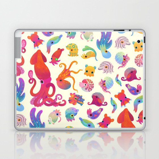 Cephalopod - pastel Laptop & iPad Skin