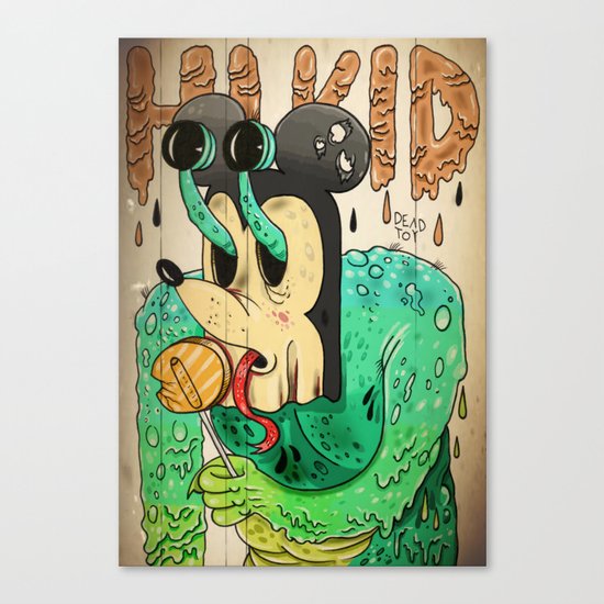 Strangers have the best candy Canvas Print