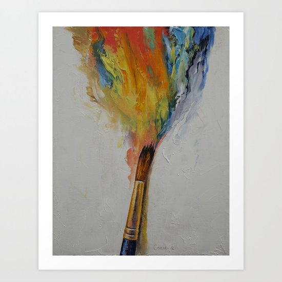 Paint Art Print