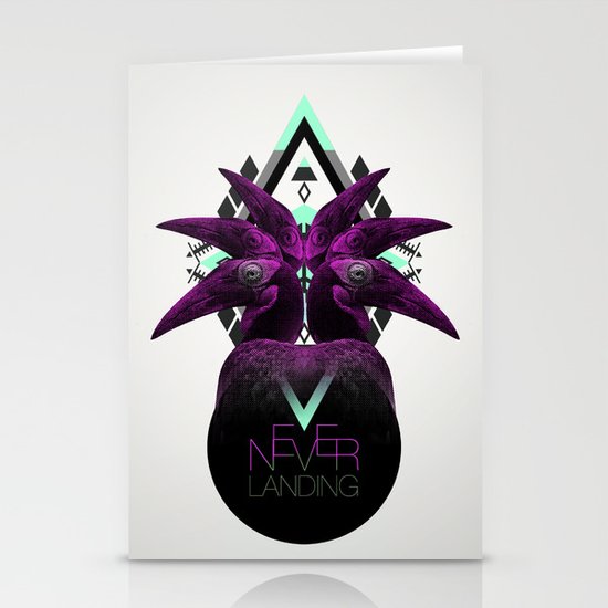 ::Never Landing:: Stationery Cards
