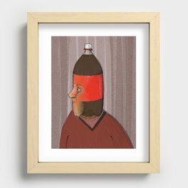 soda pop Recessed Framed Print