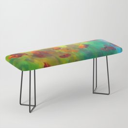 Poppies Bench