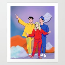 After Laughter Art Print