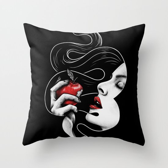 The Sin Throw Pillow