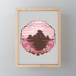 Pink Blossom Framed Mini Art Print