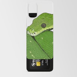 Green snake Android Card Case