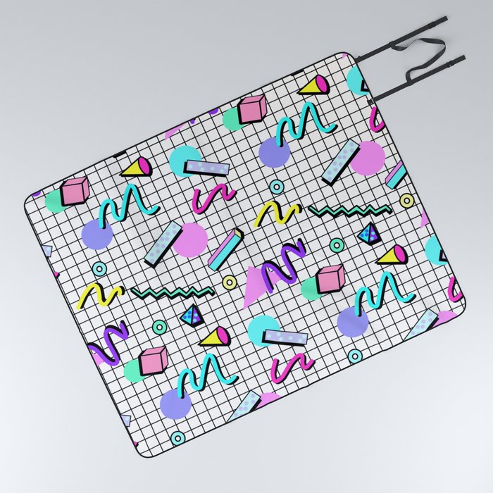 80s Retro Party Grid Design White Bg Picnic Blanket By Melisssne Society6,Instagram Couple Cute Relationship Bathroom Couple Mirror Pictures