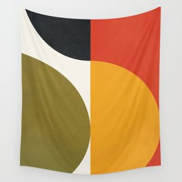 Attached Abstraction 10 Wall Tapestry
