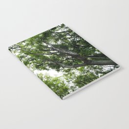 Green Trees Dream #1 #wall #art #society6 Notebook