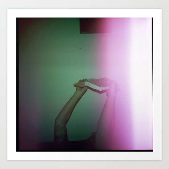 Reading Art Print