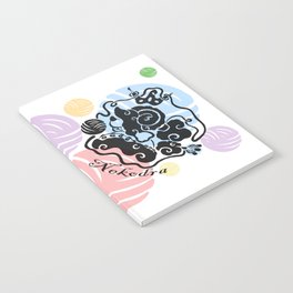 Rainbow Yarn Logo (Light Bg) Notebook