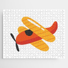Red Yellow Plane Jigsaw Puzzle