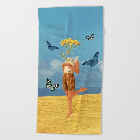 Summer print Beach Towel