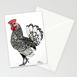 Chicken 3 in Color (2022) Stationery Card