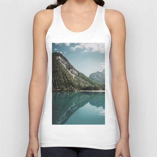 Grainy Lake Unisex Tank Top