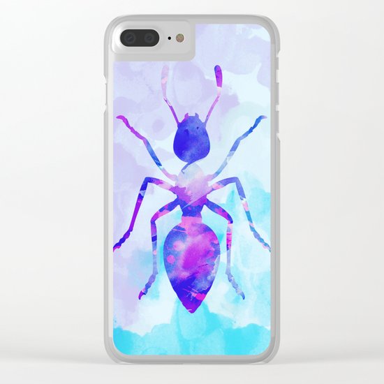 Abstract Ant Clear iPhone Case