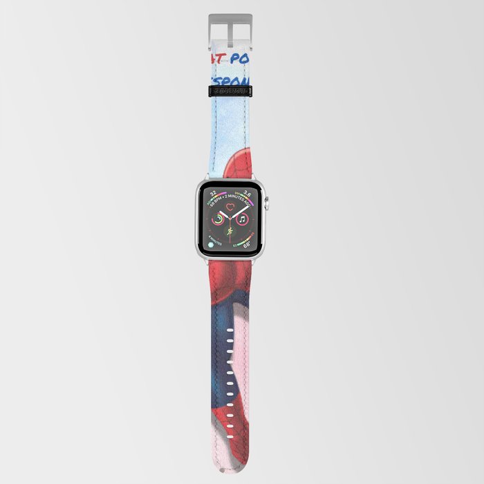 Spider Tom Holland “With great power comes great responsibility.” Apple Watch Band