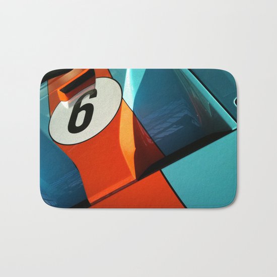 Car Numero 6 Bath Mat