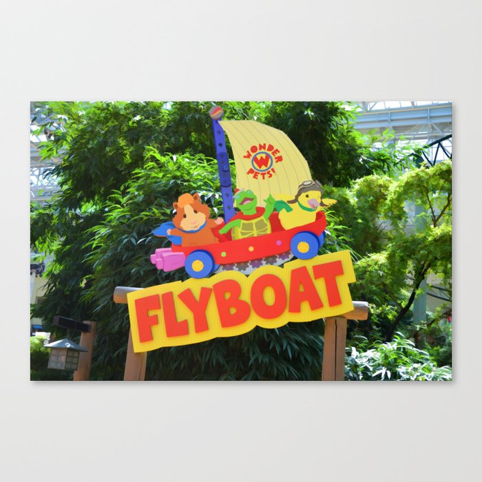 Wonderpets Flyboat Canvas Print