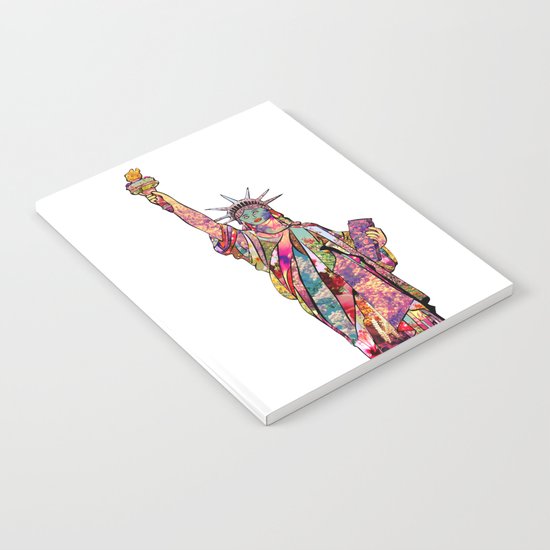 the french gift: statue of liberty Notebook
