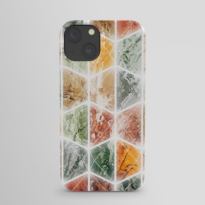 bright honeycomb iPhone Case