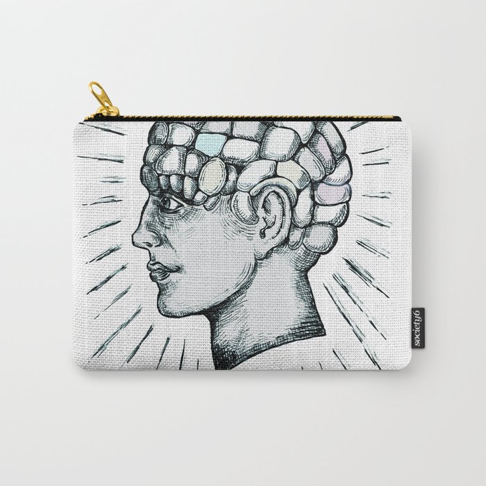 It's All In Your Mind. Carry-All Pouch
