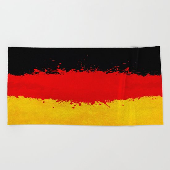 Germany Beach Towel