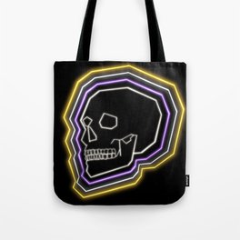 Nonbinary skull Tote Bag