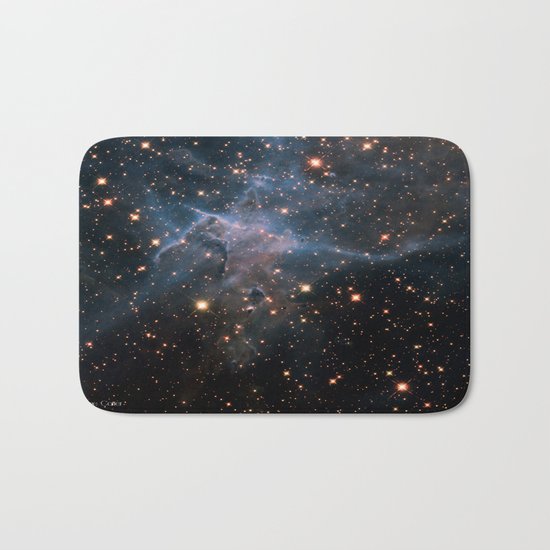 Mystic Mountain Nebula Bath Mat