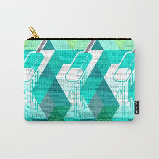 Blue Raspberry Popsicle Carry-All Pouch