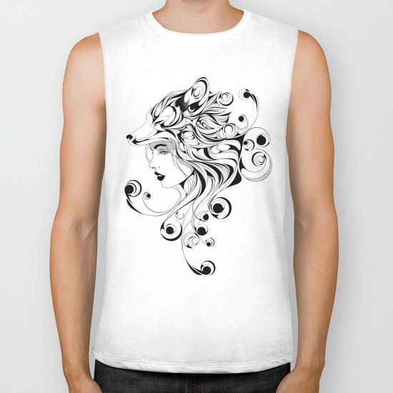Fox Girl Biker Tank