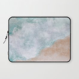 Abstract Ocean Waves Beach Laptop Sleeve