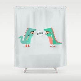 means 'I love you' Shower Curtain