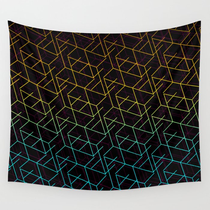 Cube Me Wall Tapestry