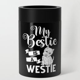 West Highland Terrier Gift Westie Dog Can Cooler