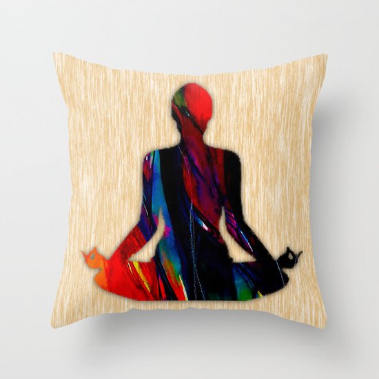 Meditation Throw Pillow