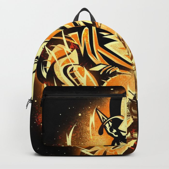 Golden Saiyan Dbz Backpack